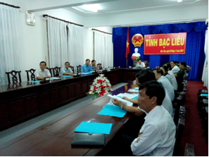 Quan cảnh Hội nghị trực tuyến